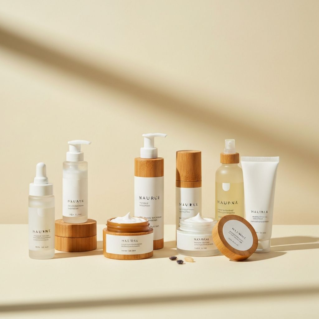 Women's skincare consultation